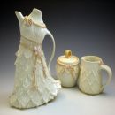 Wedding Dress Teapots